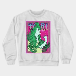 MERMAID COLOURS TORI NOUVEAU Crewneck Sweatshirt